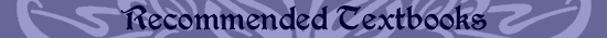 Required Textbooks