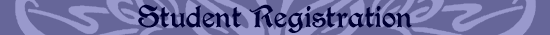 Student Registration